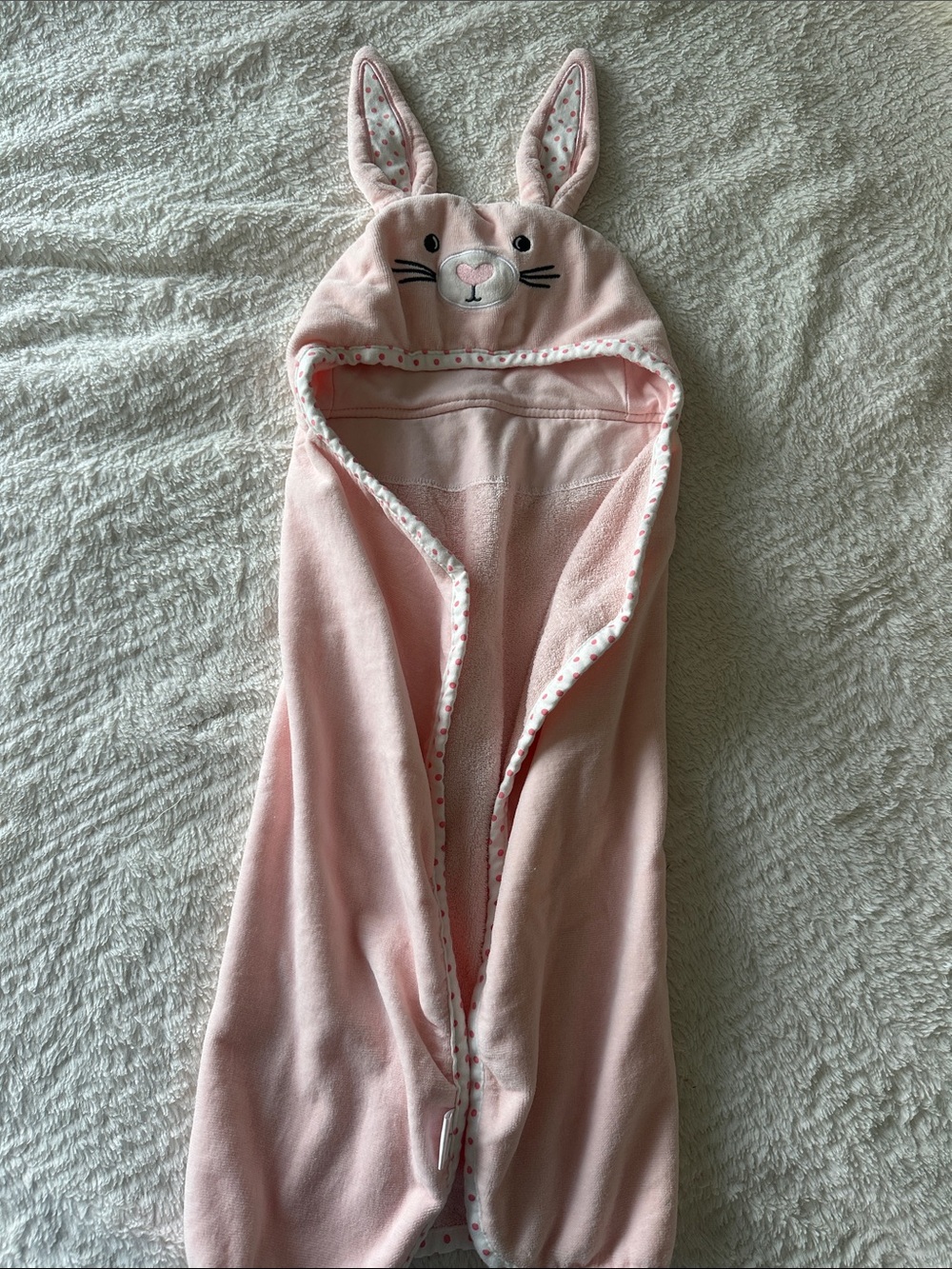 Infant Bunny Hooded Towel